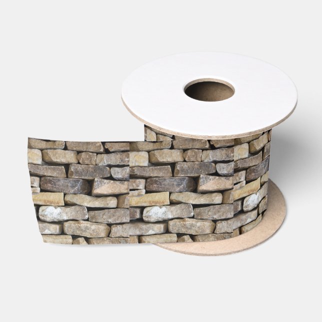 Stone Wall Stacks Satinband (Spule)