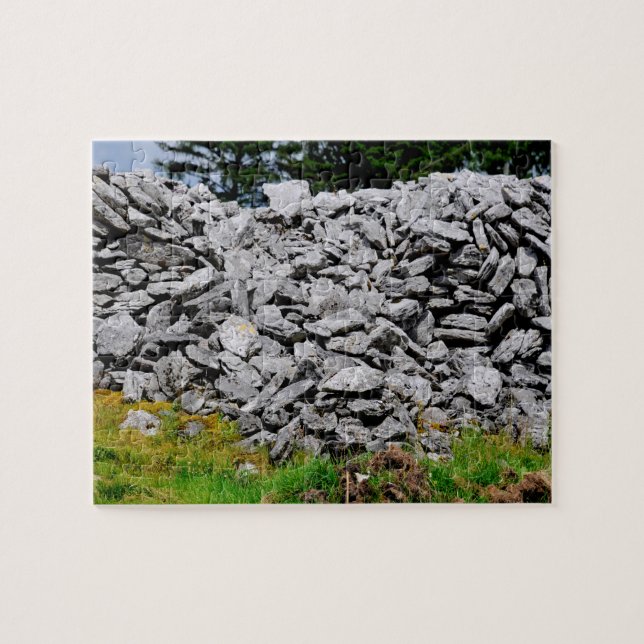 Stone Walls Inisheer Aran Islands Galway Irland. (Horizontal)