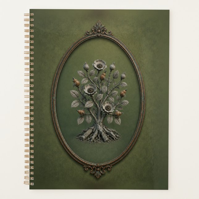 Stone Wild Rose Hardcover Notebook Planer (Vorderseite)