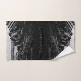 Stone Wings Skull Badhandtuch Set