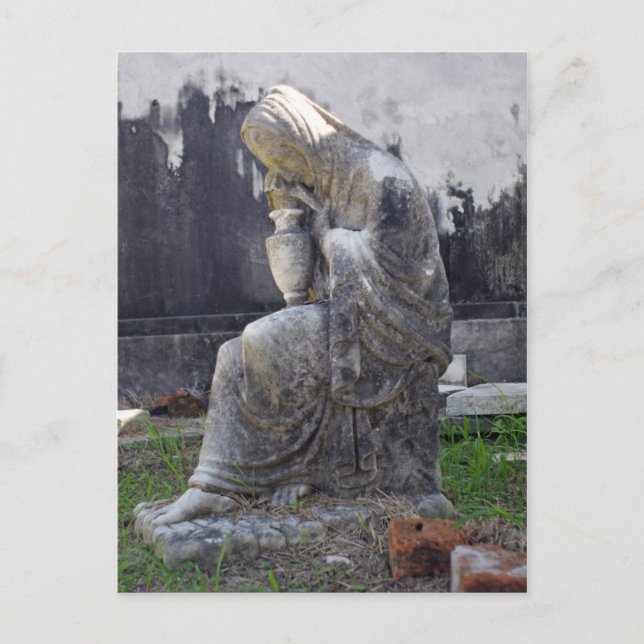 Stone Woman Postkarte (Vorderseite)