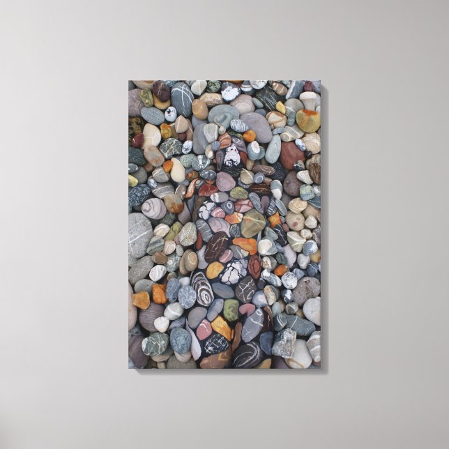 Stonebeach by Johannes Stötter Leinwanddruck (Vorderseite)