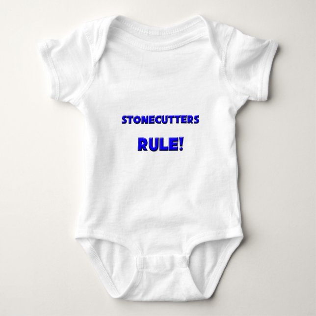 Stonecutters-Regel! Baby Strampler (Vorderseite)
