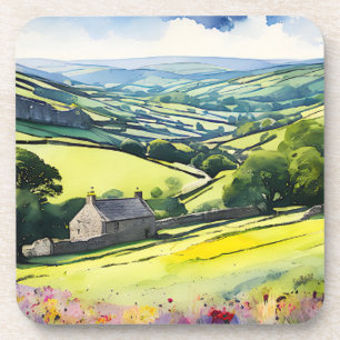 "Stonedale" Wide Landschaft Yorkshire Dales Scene Getränkeuntersetzer
