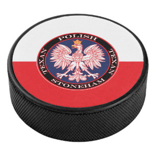 Stoneham Round Polish Texan Eishockey Puck