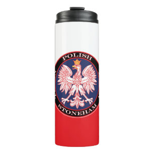 Stoneham Round Polish Texan Thermosbecher