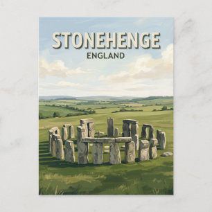 Stonehenge Amesbury England Postkarte