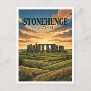 Stonehenge Amesbury England Postkarte
