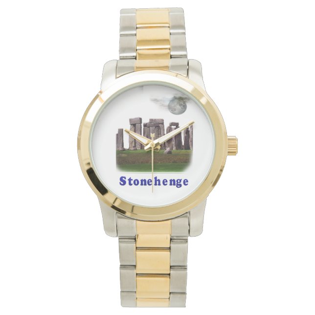 Stonehenge Armbanduhr (Vorderseite)