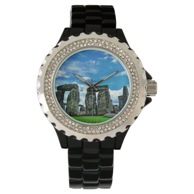 Stonehenge Armbanduhr (Vorderseite)