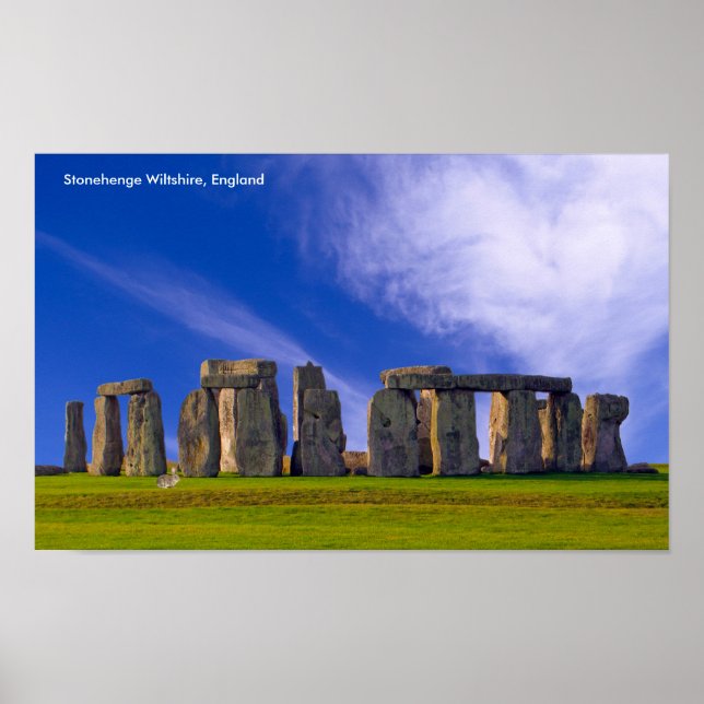 Stonehenge-Bild für Plakat (Vorne)