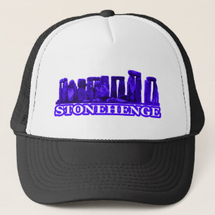 Stonehenge Blue übersetzt das MUSEUM Zazzle Gesche Truckerkappe