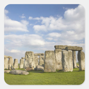 Stonehenge (ca. 2500 v. Chr.), UNESCO Welt 2 Quadratischer Aufkleber