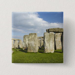 Stonehenge (ca. 2500 v. Chr.), UNESCO Welt 3 Button