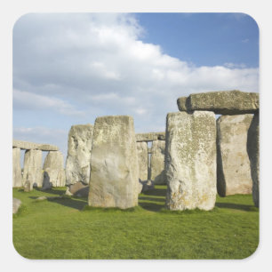 Stonehenge (ca. 2500 v. Chr.), UNESCO Welt 3 Quadratischer Aufkleber
