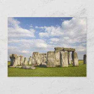 Stonehenge (ca. 2500 v. Chr.), UNESCO World 2 Postkarte