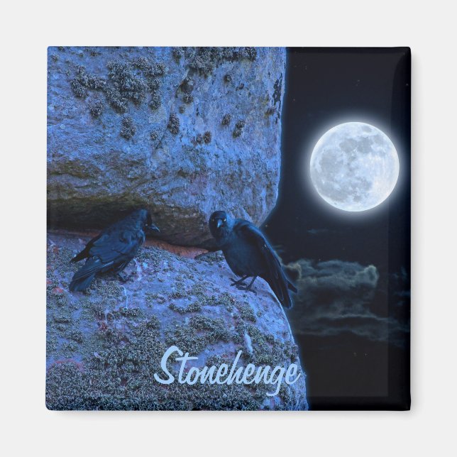 Stonehenge Celtic Stehend Stones in Großbritannien Magnet (Vorne)