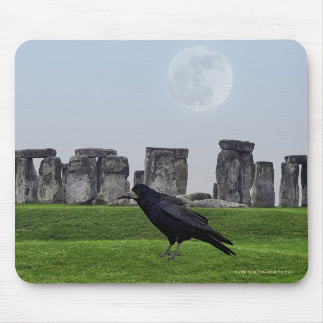 Stonehenge Celtic Stehend Stones in Großbritannien Mousepad (Vorne)