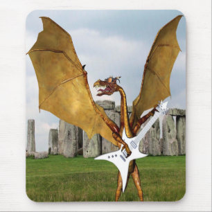 Stonehenge Dragon Mousepad