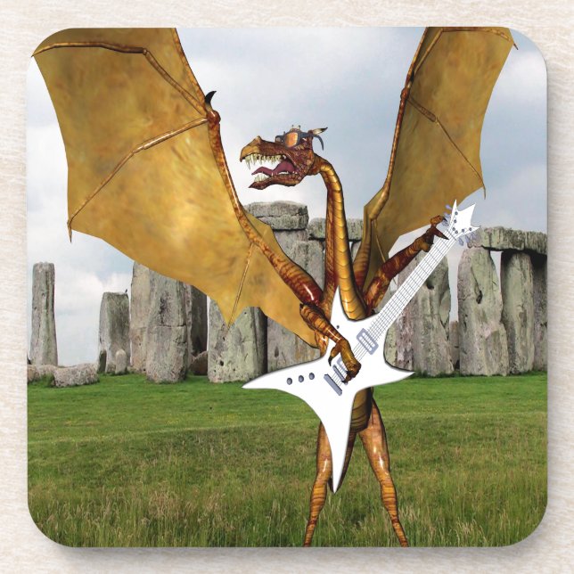 Stonehenge Dragon Untersetzer (Vorderseite)