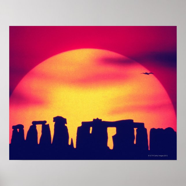 Stonehenge, England 2 Poster (Vorne)