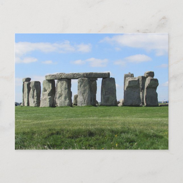 Stonehenge England Fotograf Postkarte (Vorderseite)