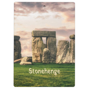 Stonehenge England Klemmbrett