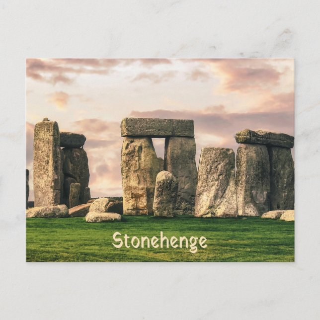 Stonehenge England Postkarte (Vorderseite)