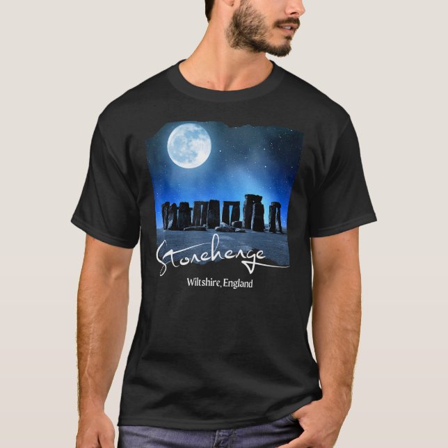 Stonehenge England Souvenir Stonehenge T-Shirt (Vorderseite)