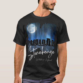 Stonehenge England SouvenirStonehenge at Night146 T-Shirt
