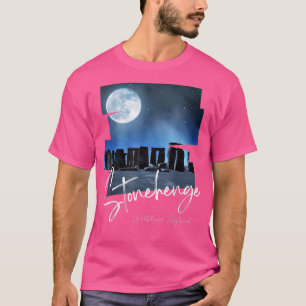 Stonehenge England SouvenirStonehenge bei Nacht T-Shirt