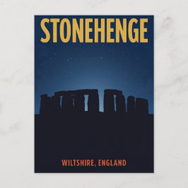 Stonehenge England Wahrzeichen Postkarte