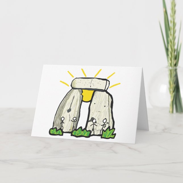 Stonehenge Karte (Vorderseite)