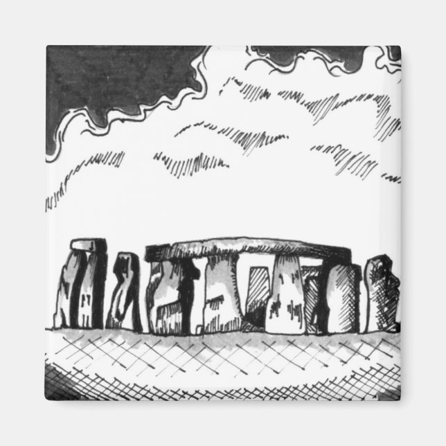 Stonehenge-Magnet Magnet (Vorne)