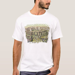 Stonehenge oder ein Kreistempel der Druiden, pl T-Shirt