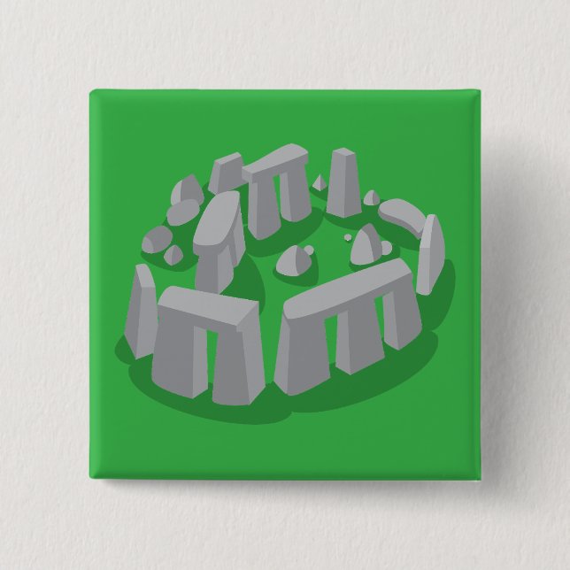 Stonehenge of England Button (Vorderseite)