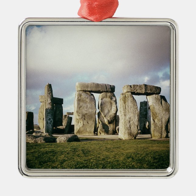 Stonehenge Ornament Aus Metall (Vorne)