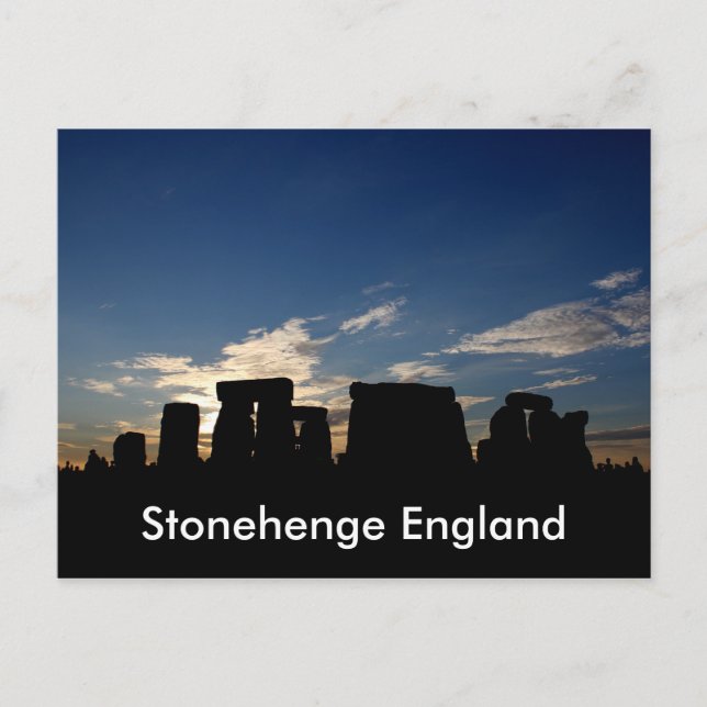 Stonehenge Postcard Postkarte (Vorderseite)