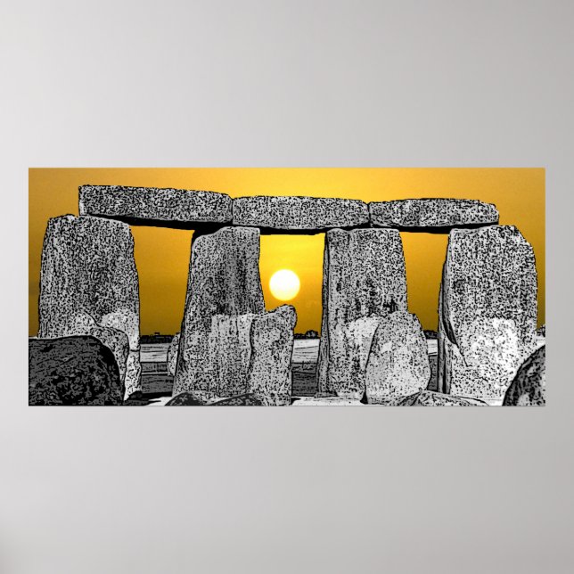 Stonehenge Poster (Vorne)