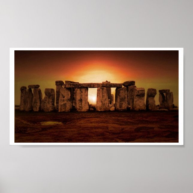 Stonehenge Poster (Vorne)