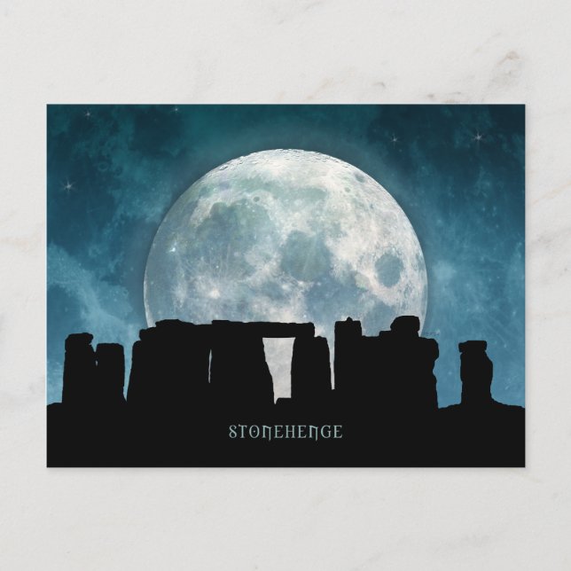 Stonehenge Postkarte (Vorderseite)