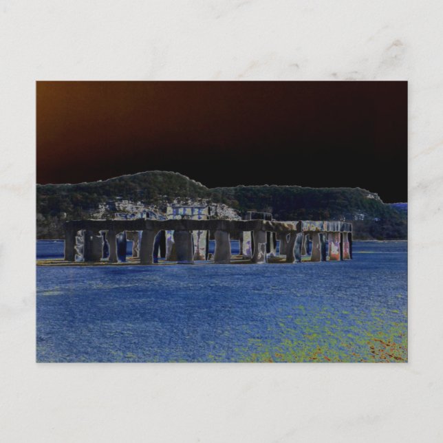 Stonehenge Postkarte (Vorderseite)