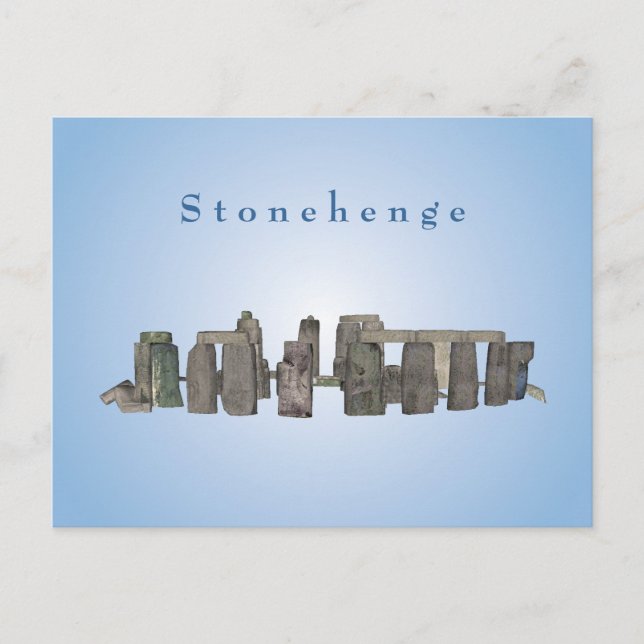 Stonehenge: Postkarte (Vorderseite)