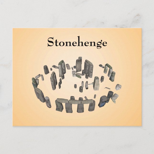 Stonehenge: Postkarte (Vorderseite)