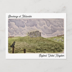 Stonehenge-Postkarte Postkarte