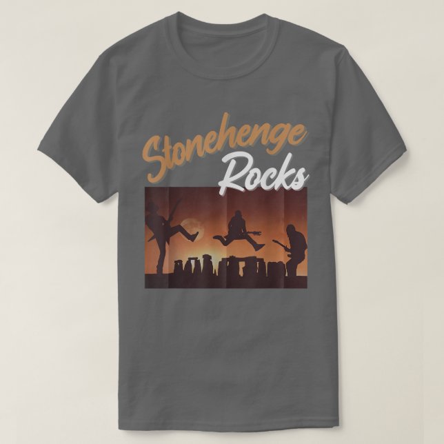 Stonehenge Rocks Stonehenge Souvenir - Stonehenge T-Shirt (Design vorne)