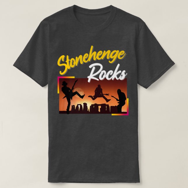 Stonehenge Rocks Stonehenge Souvenir - Stonehenge T-Shirt (Design vorne)