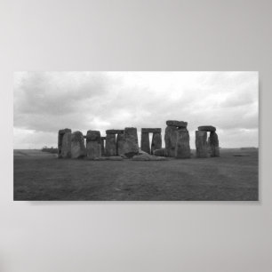 Stonehenge, Salisbury Schlicht Poster