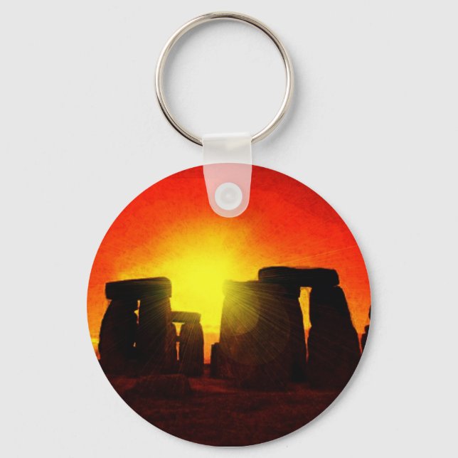 Stonehenge Schlüsselanhänger (Vorderseite)