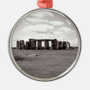 Stonehenge Silbernes Ornament